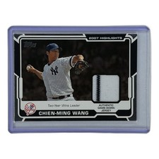 Chien-Ming Wang 2007 Highlights Relics 2008 Topps #HR-CMW