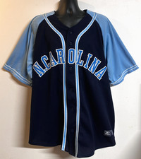 North Carolina Tar Heels Zam Sports Baseball Jersey Men's SZ: 2XL Blue - Used