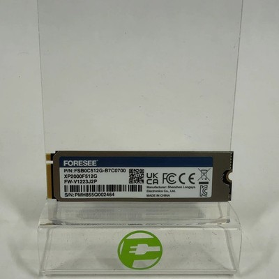 FORESEE 2280mm FSB0C512G-B7C0700 512GB M.2 NVMe Gen 4.0 x 4 SSD