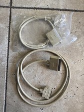 TWO SCSI Cables-SCSI1 (Centronics,CLIP-ON) To SCSI2 (MD50,Fast&Narrow,CLIP-ON)