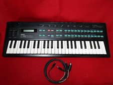 Yamaha DX100 FM synthesizer keyboard TESTED NEW battery w/interface cable #2