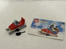 Lego Town 1730 Snow Scooter With Instructions Missing Figure 1994 Unboxed