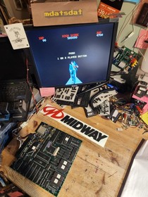 SUPERMAN PCB JAMMA ARCADE MAIN BOARD WORKING!!!! TAITO GENUINE 