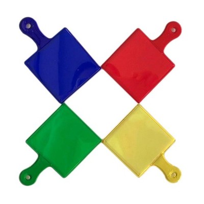 Kinder Kindergarten 4 Stück Farbfilter Pads Kinder Wissenschaft Lernspielzeug