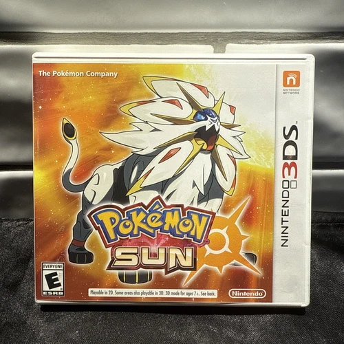 Pokémon Sun (Nintendo 3DS, 2016) CIB Complete with Manual Tested WORKING