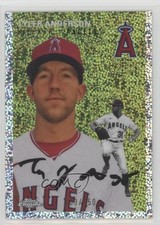 2023 Chrome Platinum Anniversary Speckle Refractor /150 Tyler Anderson #191 05k6