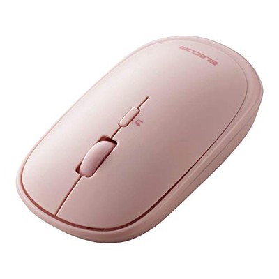 ELECOM Wireless Mouse Bluetooth Slint M-TM10BBPN Thin Quiet 4 Tasten