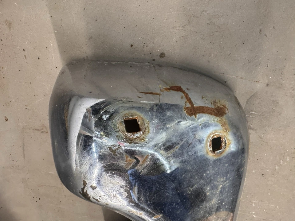 Ford Galaxie XL 1962 parachoques trasero personalizado barra cromada marco trasero parasol Starliner Foto 2 de 4