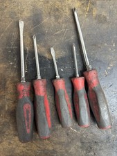 Snap On Soft Grip Screwdriver Set Red