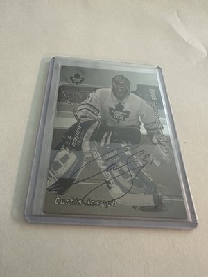 2001-02 ITG Be A Player Signature Autographs LCJ Curtis Joseph SSP auto SP