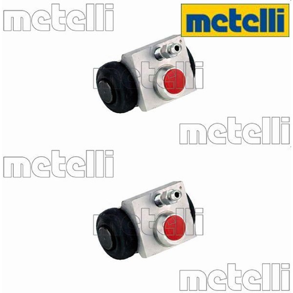 2X Radbremszylinder Metelli 04-1017 2 Bremszylinder Set Rechts Links-image