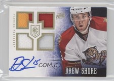 2013-14 Panini Prime Rookie Patch Auto Holo Gold /25 Drew Shore #138 Patch s5q