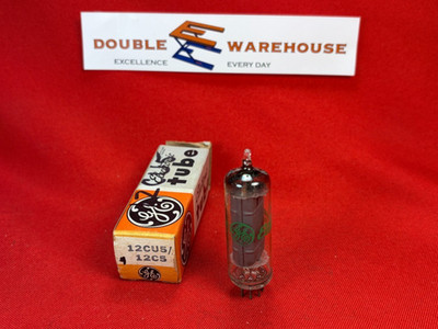 Vintage GE 12CU5 12C5 Electronic Vacuum Tube #4
