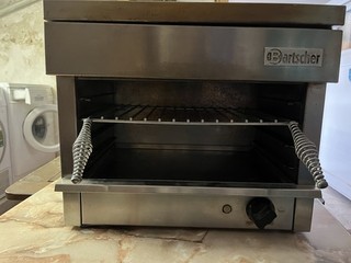 Bartscher Oberhitzegrill Grill Spannung 220 V "Salamander"Typ 505
