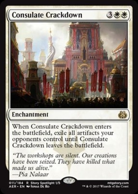 Consulate Crackdown - LP Foil : Aether Revolt