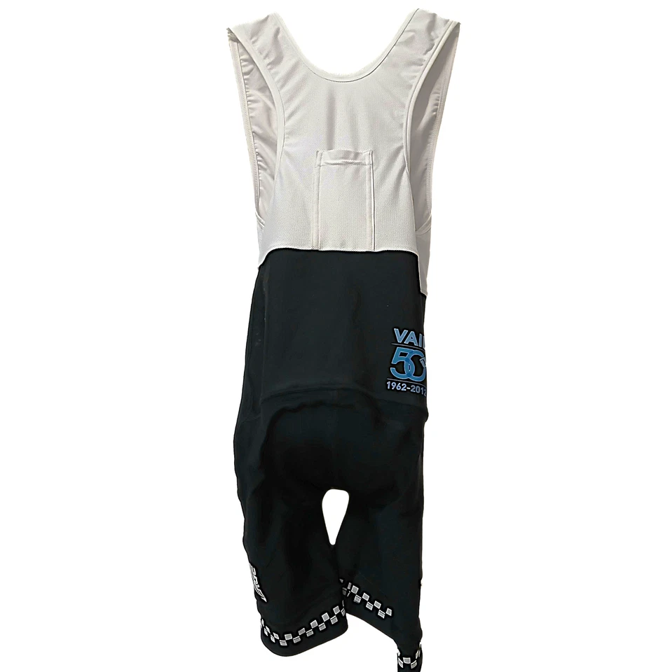 Culotte con tirantes de ciclismo Verge Elite para hombre mediano Vail Resort 50 aniversario 2012 Foto 2 de 4