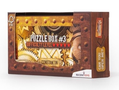 Constantin Puzzle Box #3 - Find The Compartment in This Most Advanced Wooden ...