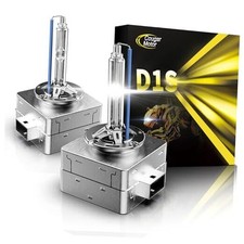 Fog Bulb 6000K with Metal Stents Base, Plug and Play, D1S 6000K-Diamond White