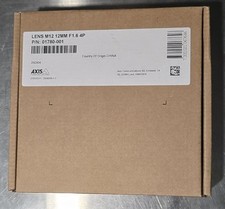Axis Camera Lens M12 12MM F1.6 4P 01780-001 Brand New Factory Sealed FREE SHIP