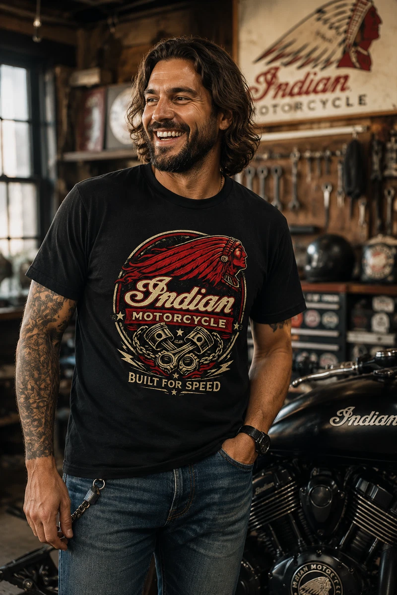 Indian Motorcycle Shirt for sale - eBay