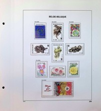 Belgium Collection On Davo Album Pages MNH 2000 Highly Complete