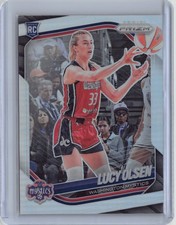 2025 Panini Prizm Silver WNBA #104 Lucy Olsen Washington Mystics