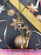 COLLIER CHARLES JOURDAN  CHAINE + PENDENTIF (Plaqué OR & ARGENT ) NEUF