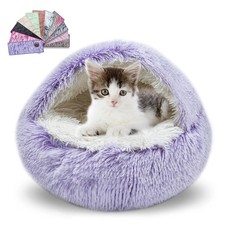 Cat Beds for Indoor Cats,Cat Cave for Puppy and Kitty,Calming Small Dog Bed f...