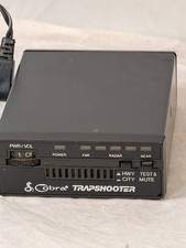 Vintage 1980s Cobra Trapshooter RD-3110 Radar Detector Tested with 12V Cable