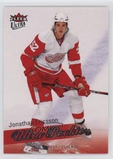 2008-09 Fleer Ultra Ultra Rookie Jonathan Ericsson #216 0ot5