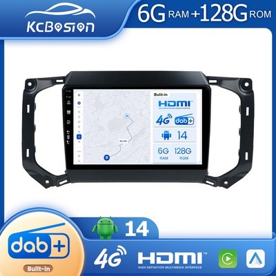 6+128GB Eingebaut DAB+/4G Carplay Android14 Autoradio Für MC Canyon 2015-2020