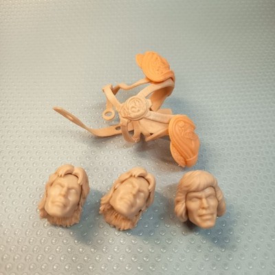 Mattel MOTU Masterverse DELUXE HE-MAN HEAD ARMOR Figure Part PROTOTYPE TEST SHOT