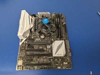 ASUS Z170-A LGA 1151 ATX Motherboard with Intel Core i3-6100 CPU 8GB RAM