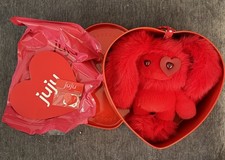 NEW CJ Hendry Juju Valentine Collectible Color Red PUNCH Plush Keychain