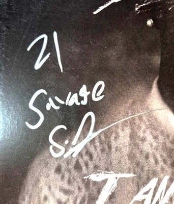21 SAVAGE SIGNED AUTOGRAPHED I AM I WAS ALBUM COVER ISSA RARE