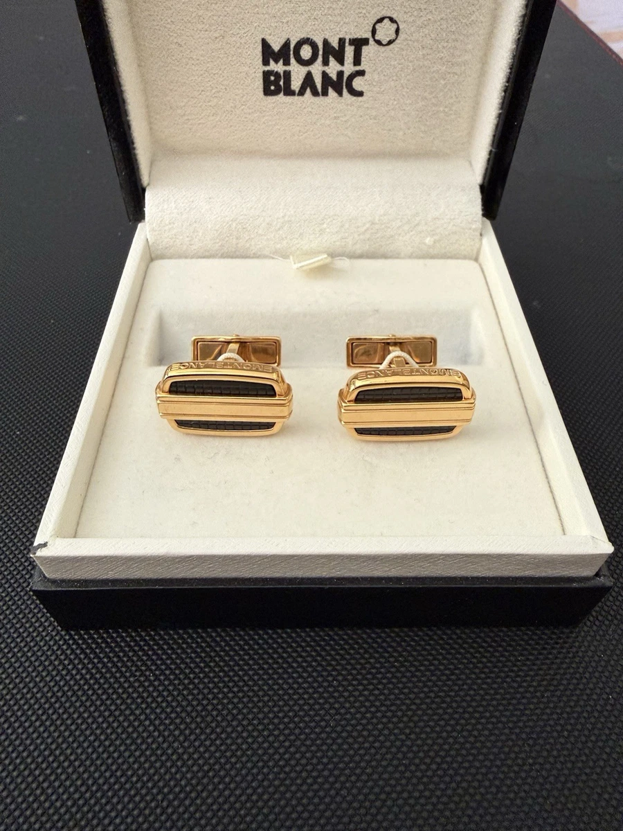 Montblanc Gold Cufflinks for Men for sale - eBay
