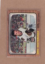 1966-67 TOPPS HOCKEY ERIC NESTERENKO #60 BLACK HAWKS VG *A38355
