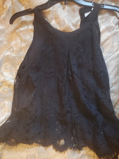 Paper Crane Lace Tank Swing Top M