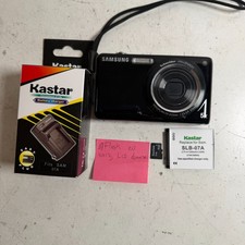 Samsung ST600 Black 3.5" LCD 14.2MP 5x Optical Zoom Compact Digital Camera