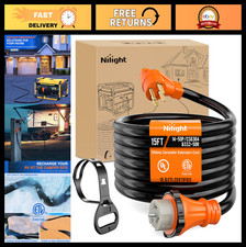 50 Amp 15FT Generator Extension Cord - UL Lis...