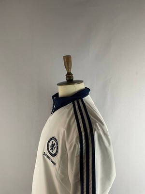 Adidas Mens Chelsea Football Soccer Training Track Jacket Size L