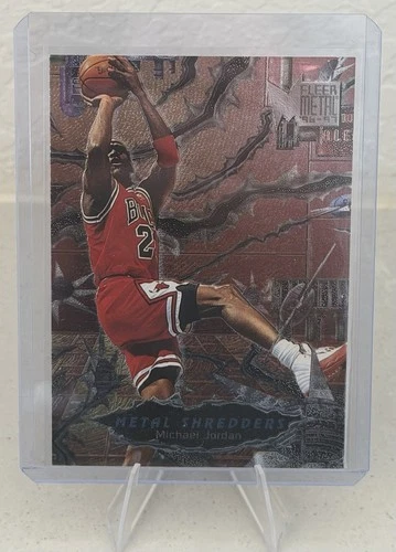 1996-97 Fleer Metal - Metal Shredders Michael Jordan #241