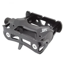 Origin8 Pro Track Light Pedals, 9/16", Powder Coat Black