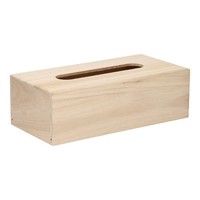 Versier Je Eigen Houten Tissuebox (Us Import) NEU