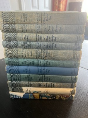 Nancy Drew Mystery Stories 1931 1955 Blue Tweed -PICK YOUR OWN TITLE