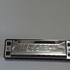 TOMBO Major Boy Blues Harp Harmonica Key of C Made in Japan Vintage Pre-Owned