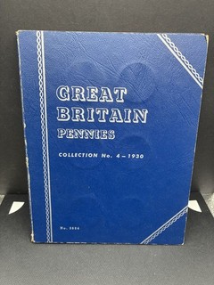 Great Britain Pennies 1930 1953 Almost Complete $2.99 Shipping