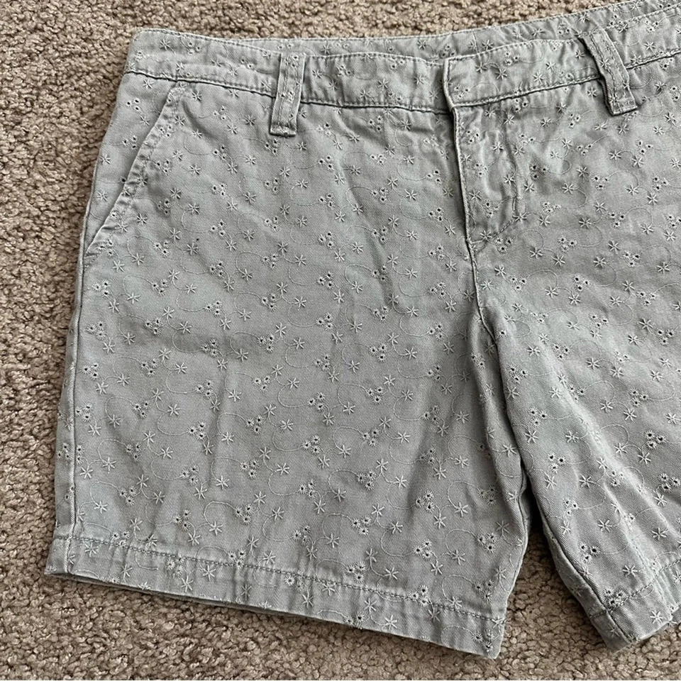 Hurley Chino Corto Gris Ojales Mujer 11 Foto 3 de 4