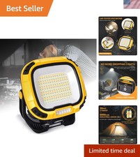 6000mAh Magnetic Work Light Rechargeable with 4000 Lumen  Waterproof, 30H Run...