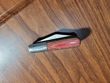 Trapper BARLOW 3 1/2" Double BLADE FOLDING Steel KNIFE 202980 HANDLE Bowie Dual